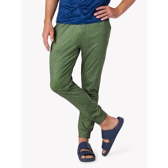 NWOT Chubbies The Arboretums Movementum Joggers In Heather Green Size Small - Picture 1 of 6